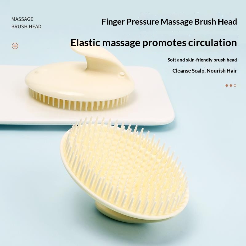 Hair Care Products - Sikat Pijat Kulit Kepala Silikon Lembut