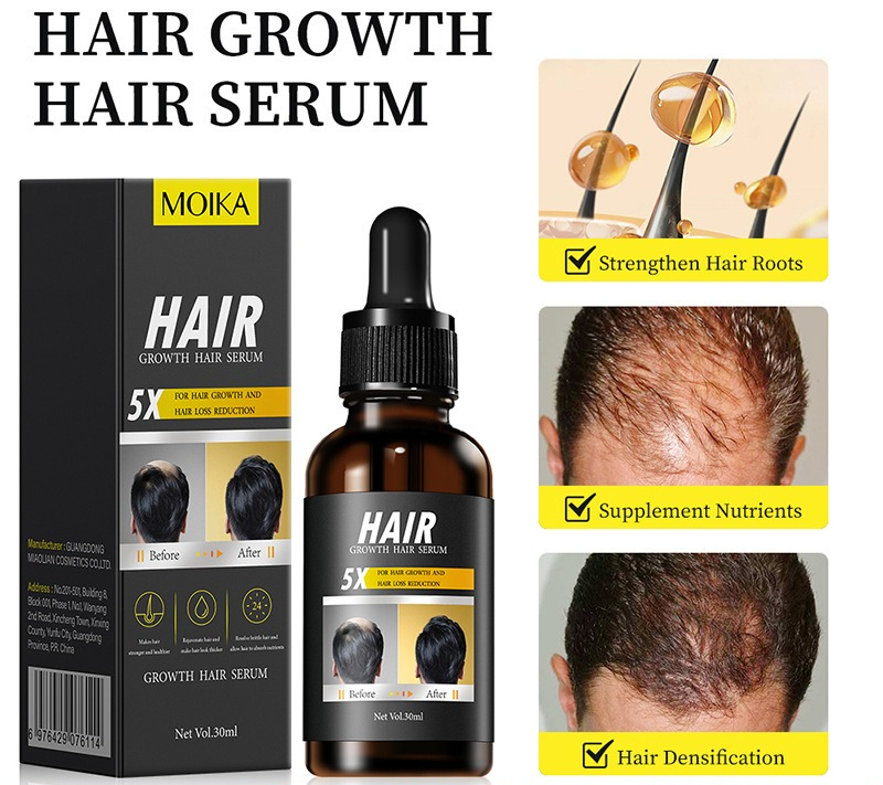 Hair Care Organic - Minyak Esensial Penumbuh Rambut Serum Nutrisi