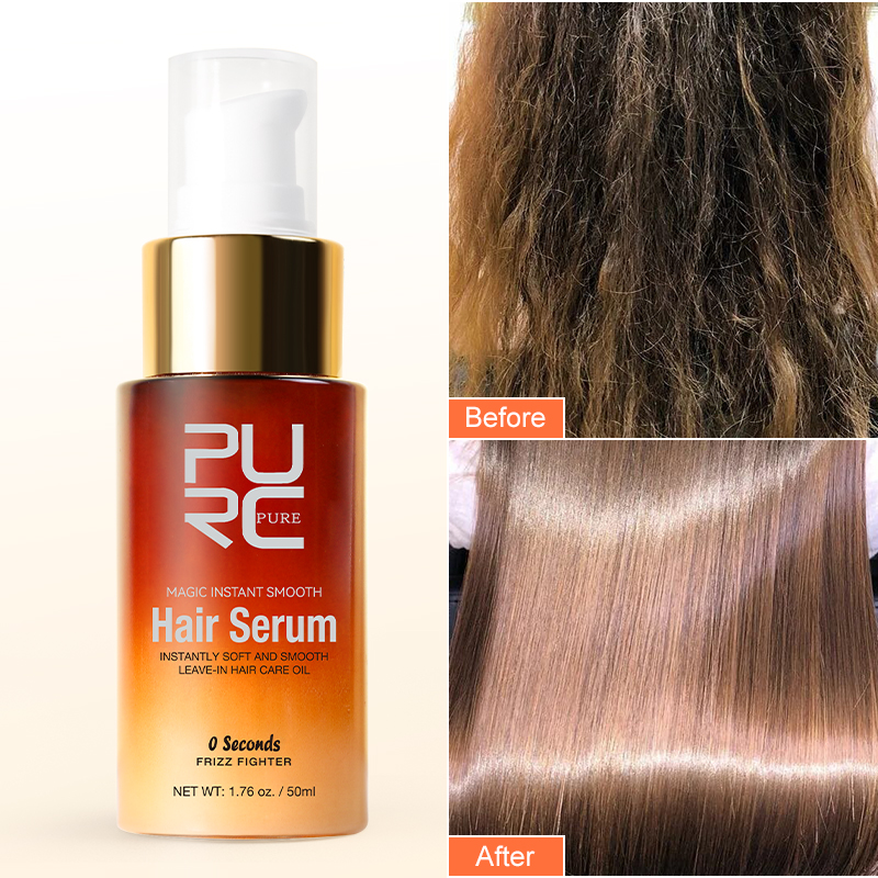 Hair Care Organic - PURC Serum pelembut rambut, perawatan rambut