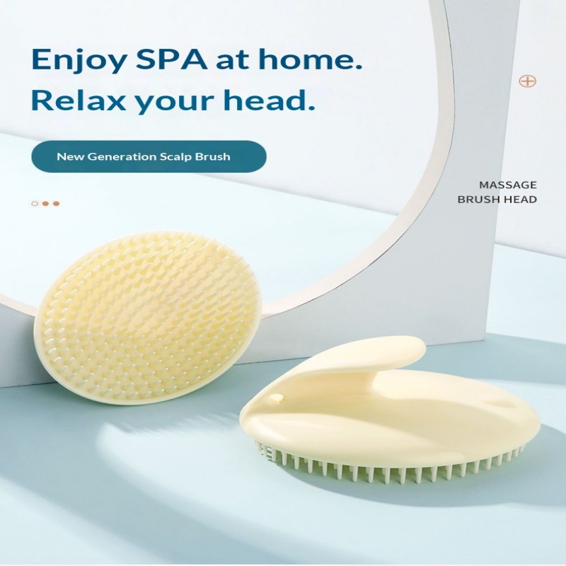 Sikat Pijat Kulit Kepala Silik - Hair Care Products ulasan dan harga