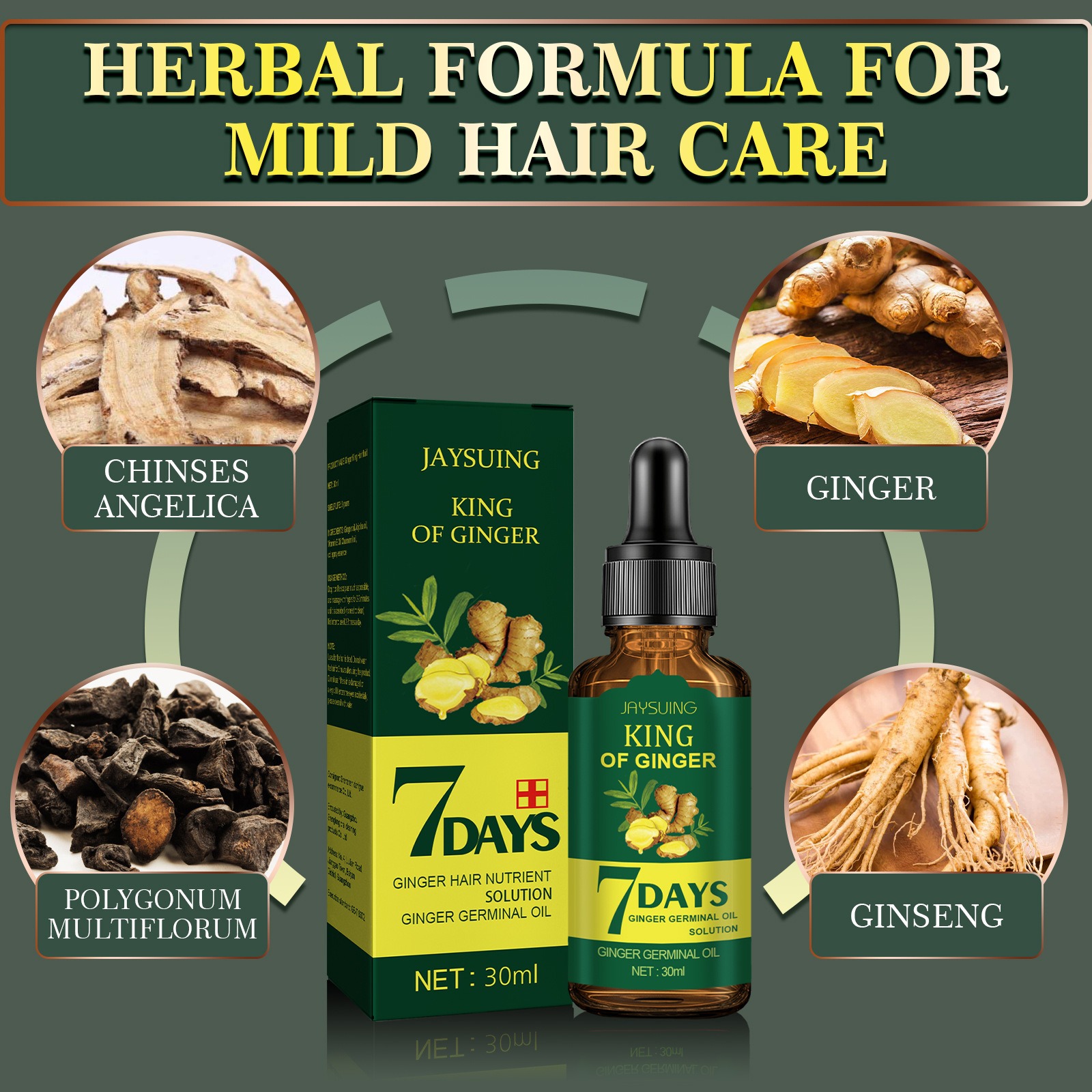Minyak jahe perawatan rambut,  - Hair Care Korean Products ulasan dan harga